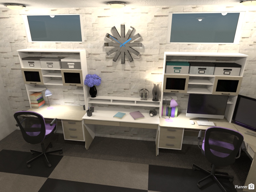 Office / study / work area #2063880 by Wilson