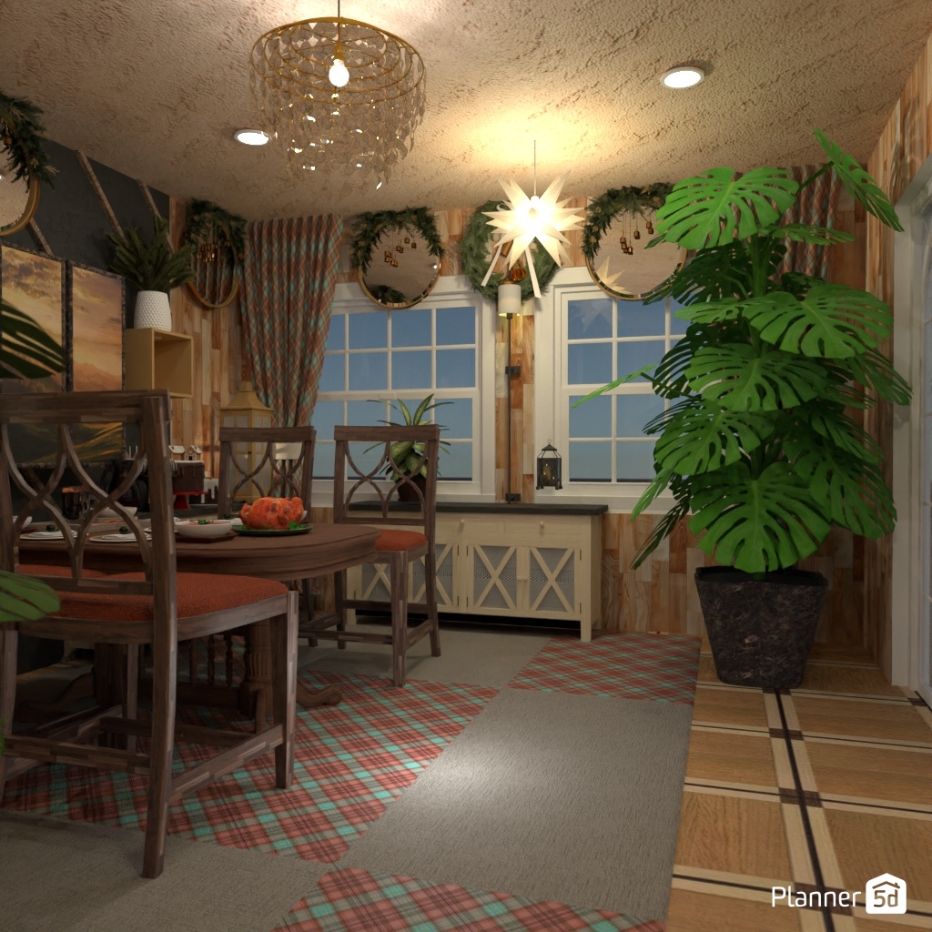 DB: Thanksgiving Day - room shell copy #23405243 by Editors Choice