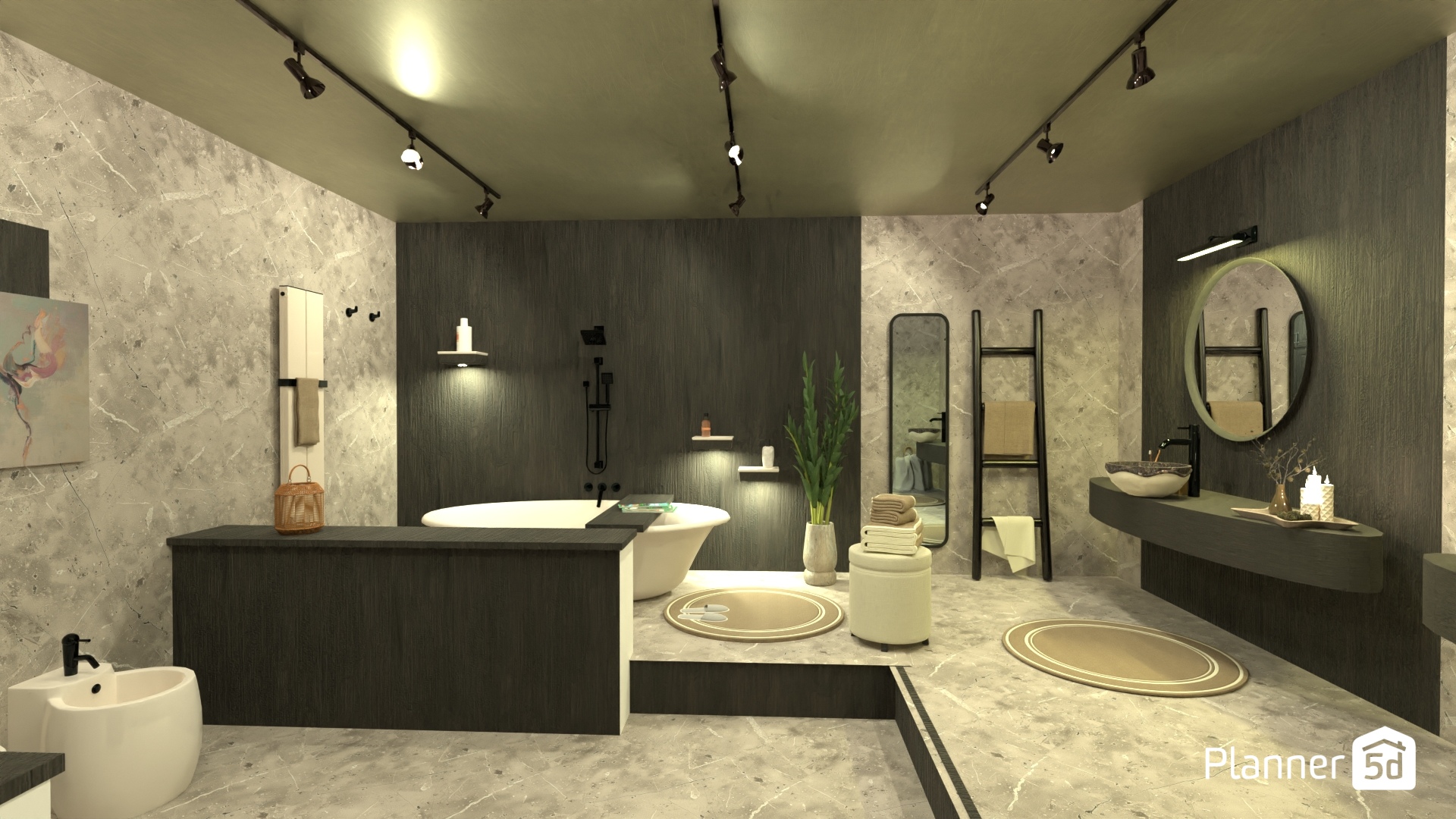 Baño spa contemporáneo #33592072 by Yolanda Infante Garrido