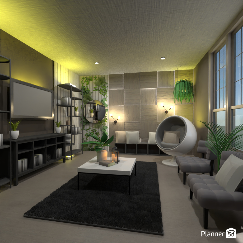 Living room without sofa 19367832 by Editors Choice image