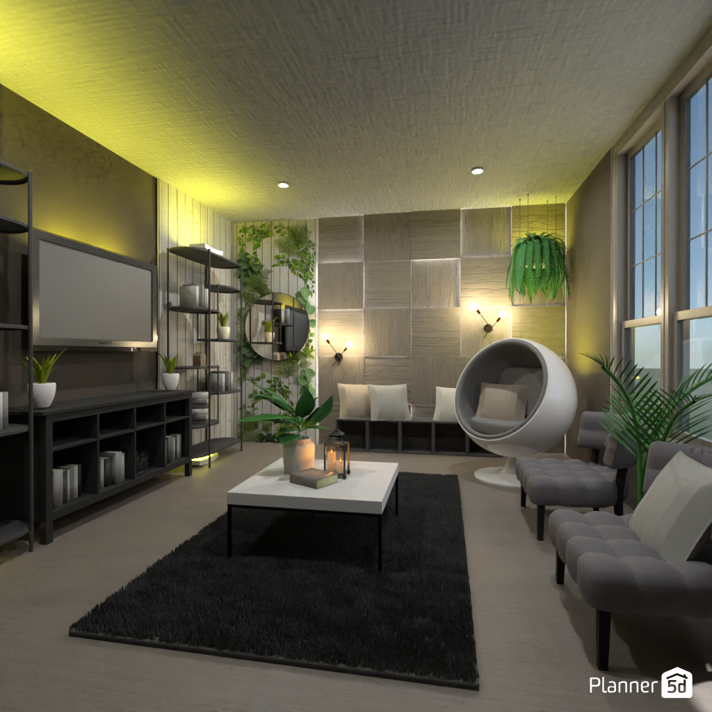 Living room without sofa #3366728 by Editors Choice