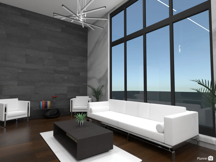 Kitchen and Living Room #111740 by Ofi Lee