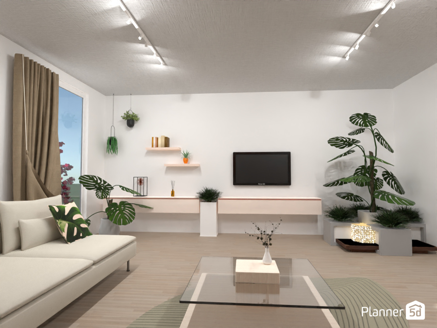 Spring living room: Design battle contest #12218203 by Gabes