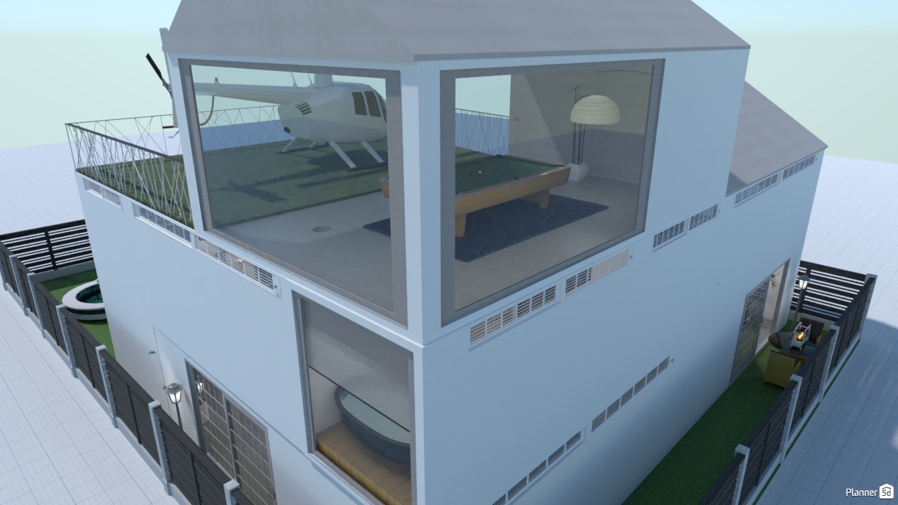 Taupe house design #3789724 by KDESIGN