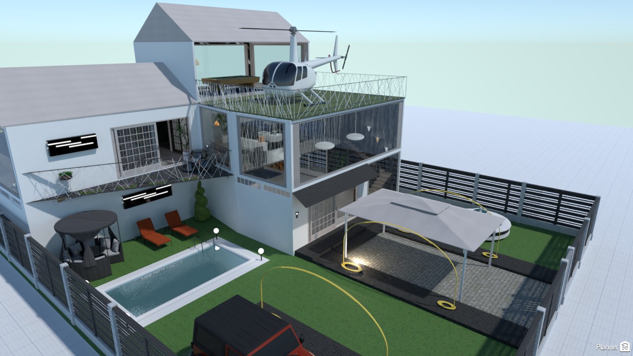 Taupe house design #3789777 by KDESIGN