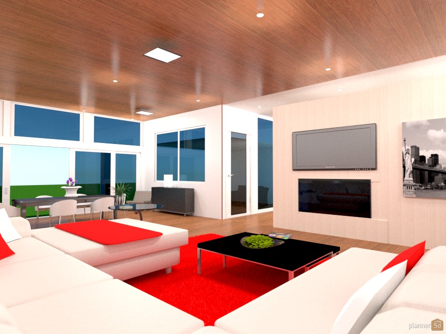 Living room + dining + kitchen 654945 by batel nadav image