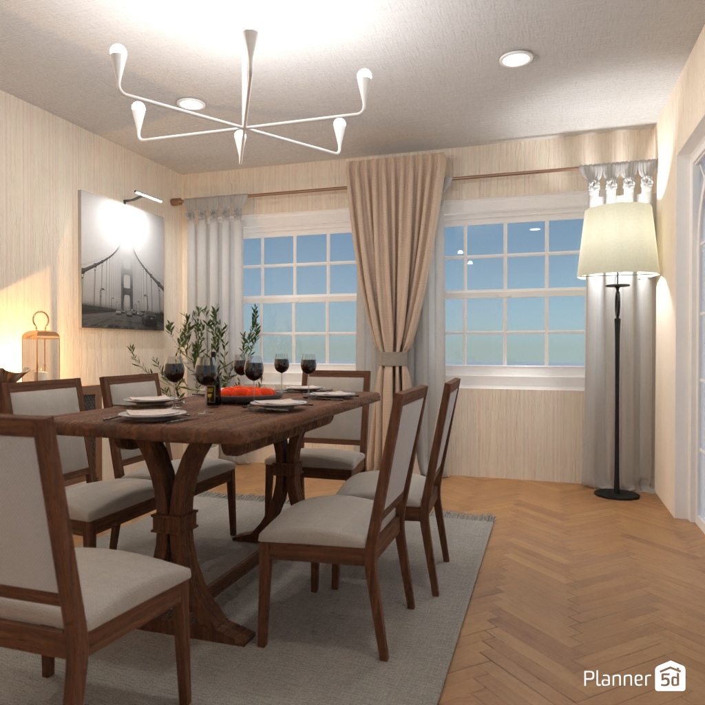 DB: Thanksgiving Day - room shell copy #23456859 by Editors Choice