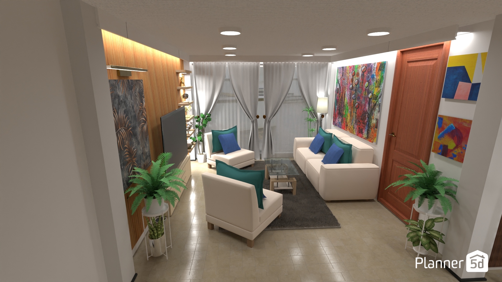 Sala en Piso2 #21805562 by Carturo