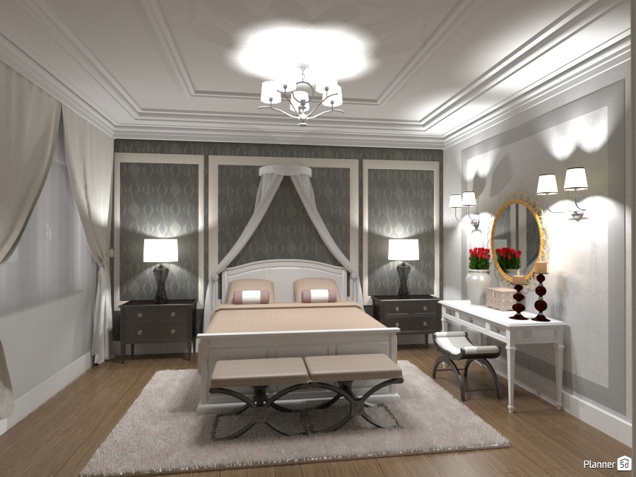 Дизайн спальни #1303767 by Elena Strenova