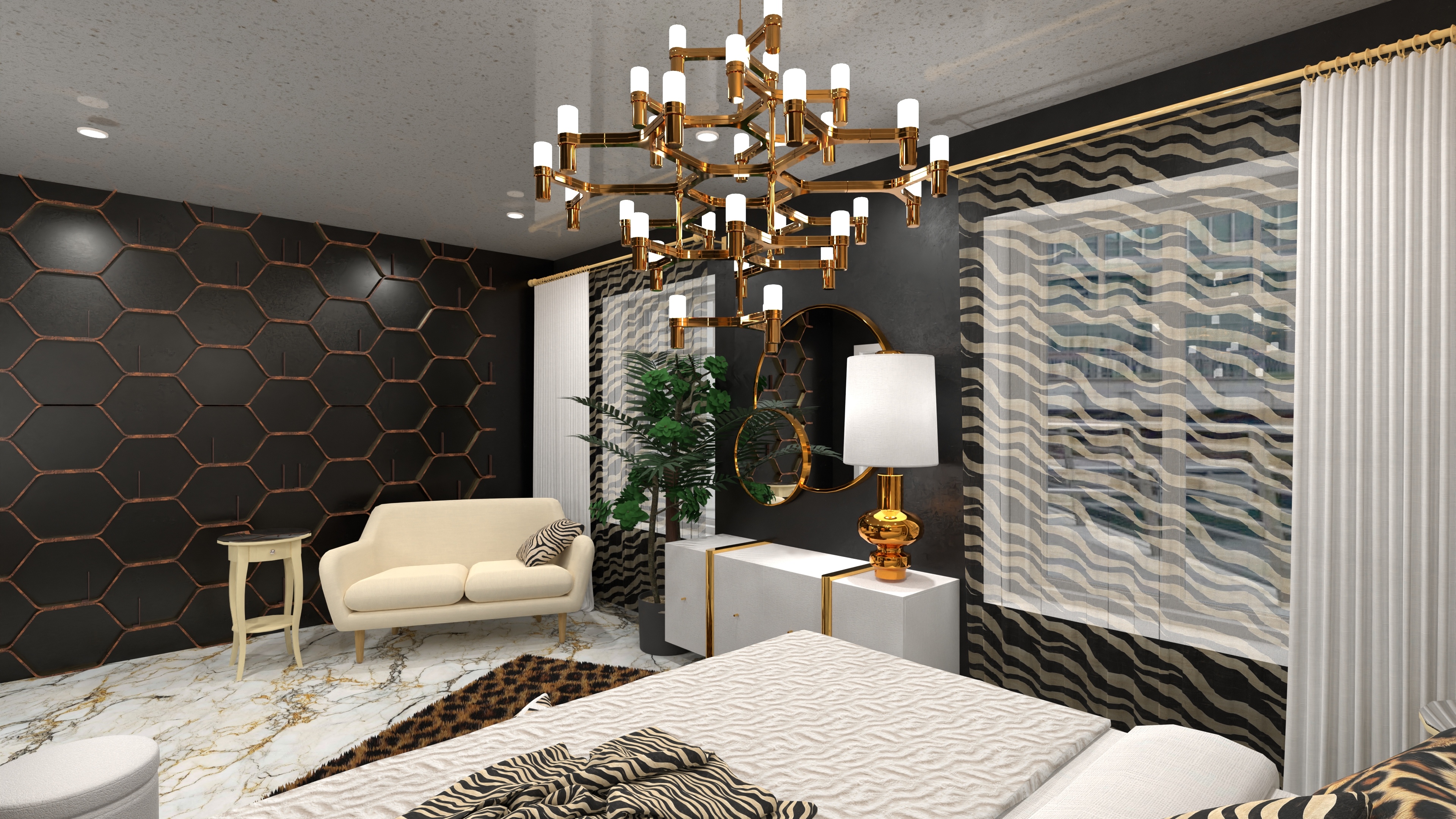Luxurious bedroom#3 #32379800 by Moonface