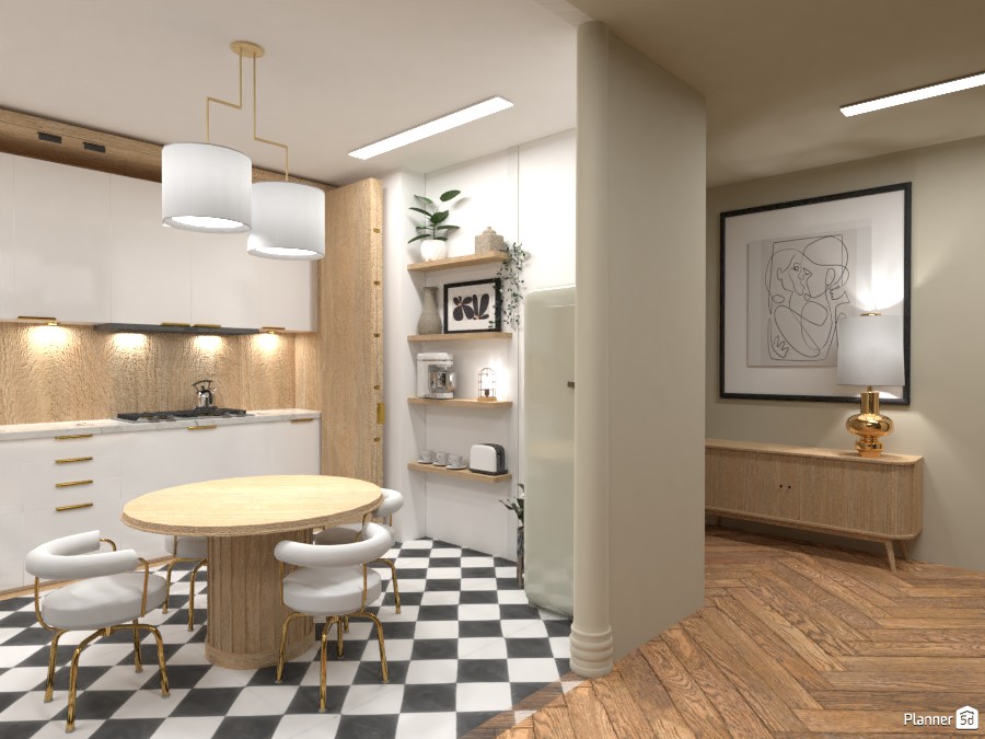 Parisian Modern Apartment #5148558 by Ana G