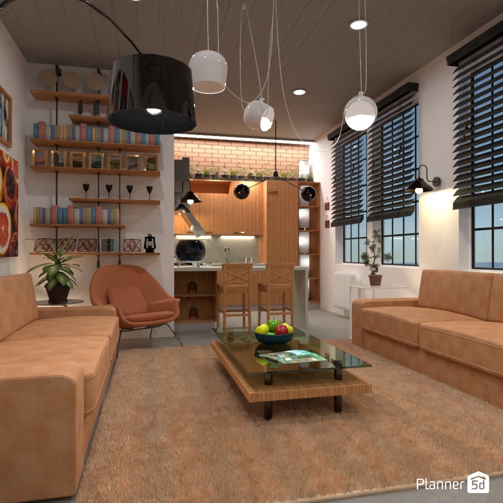 LOFT interior style #22629570 by Editors Choice