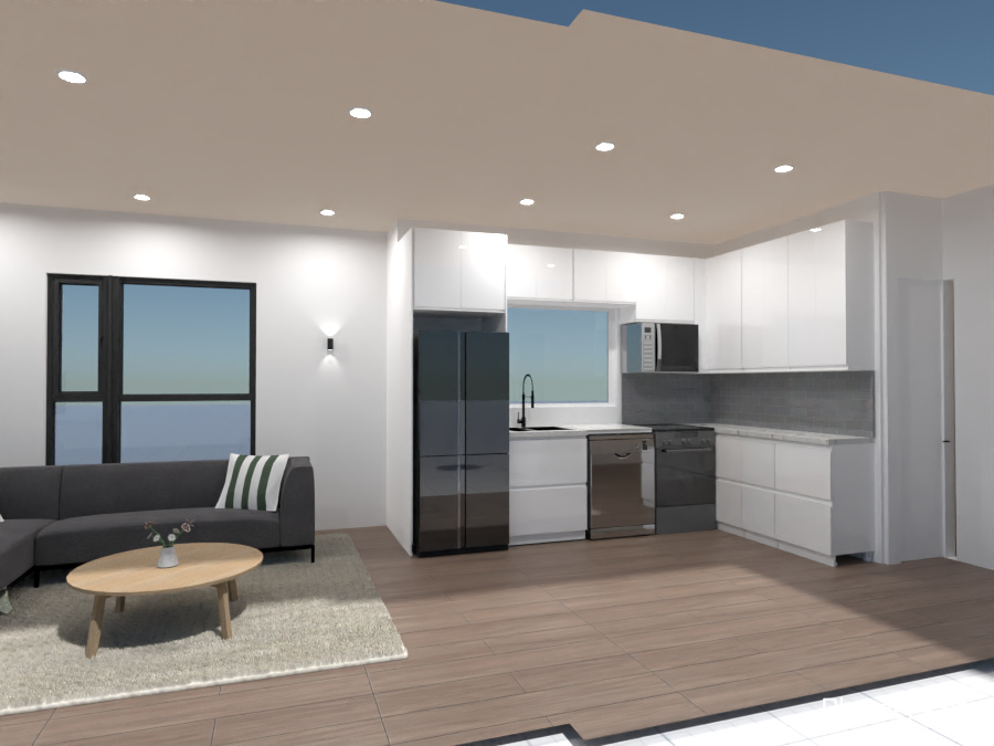 Kitchen / living space #14209459 by Andrew Rubin