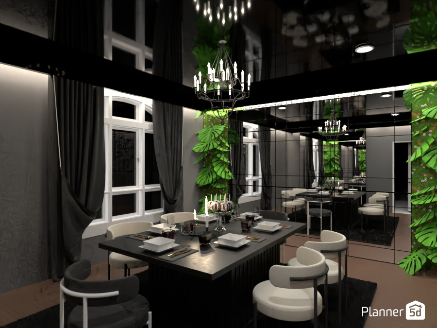 Mesa negra / Batalla de diseño #12035108 by Hall Pat