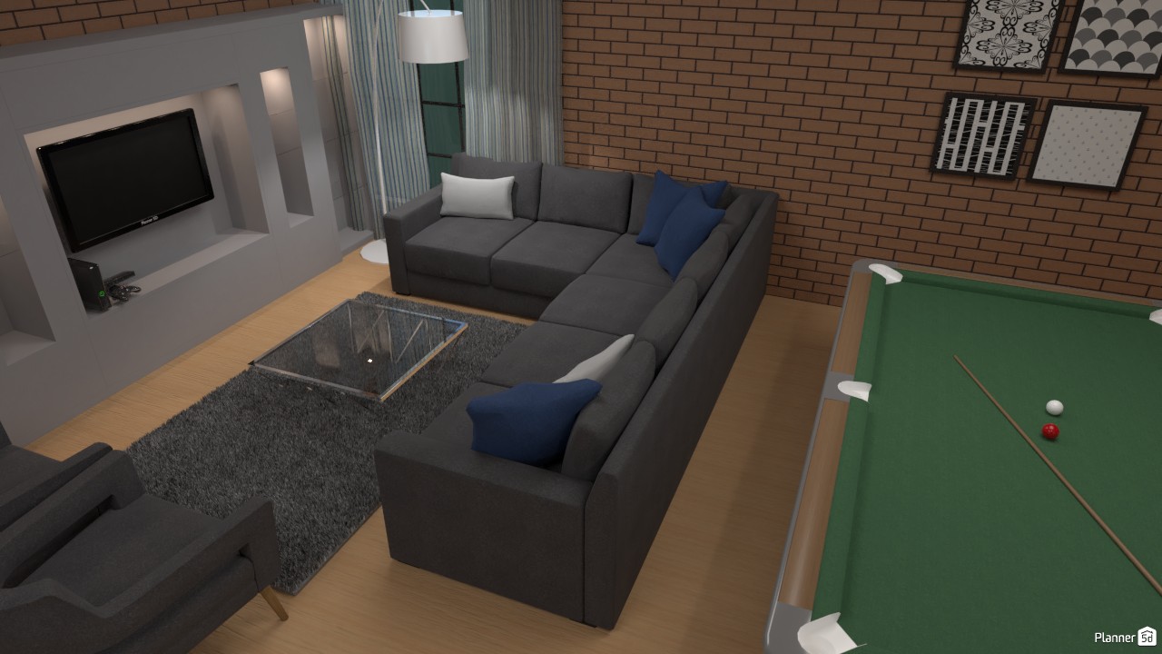 Sala de juegos sencilla. #3454960 by Hall Pat