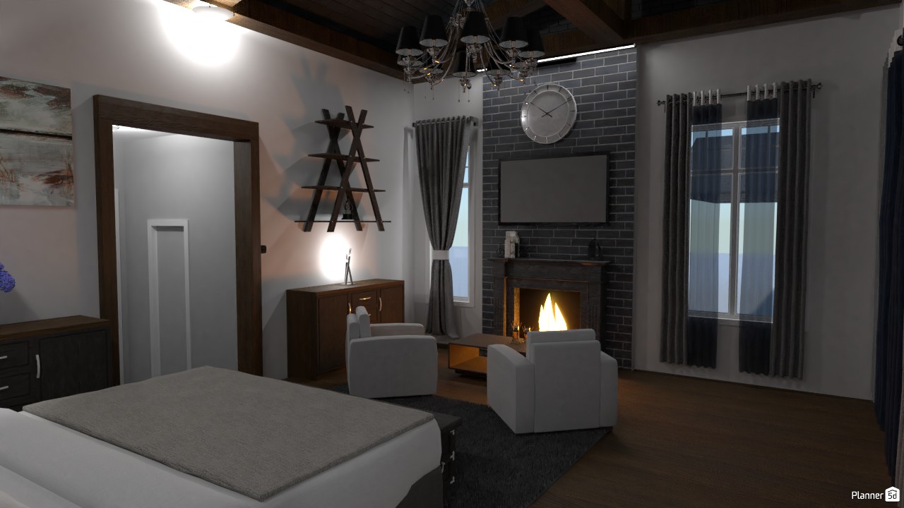 Modern Bedroom #3768261 by Kelsy