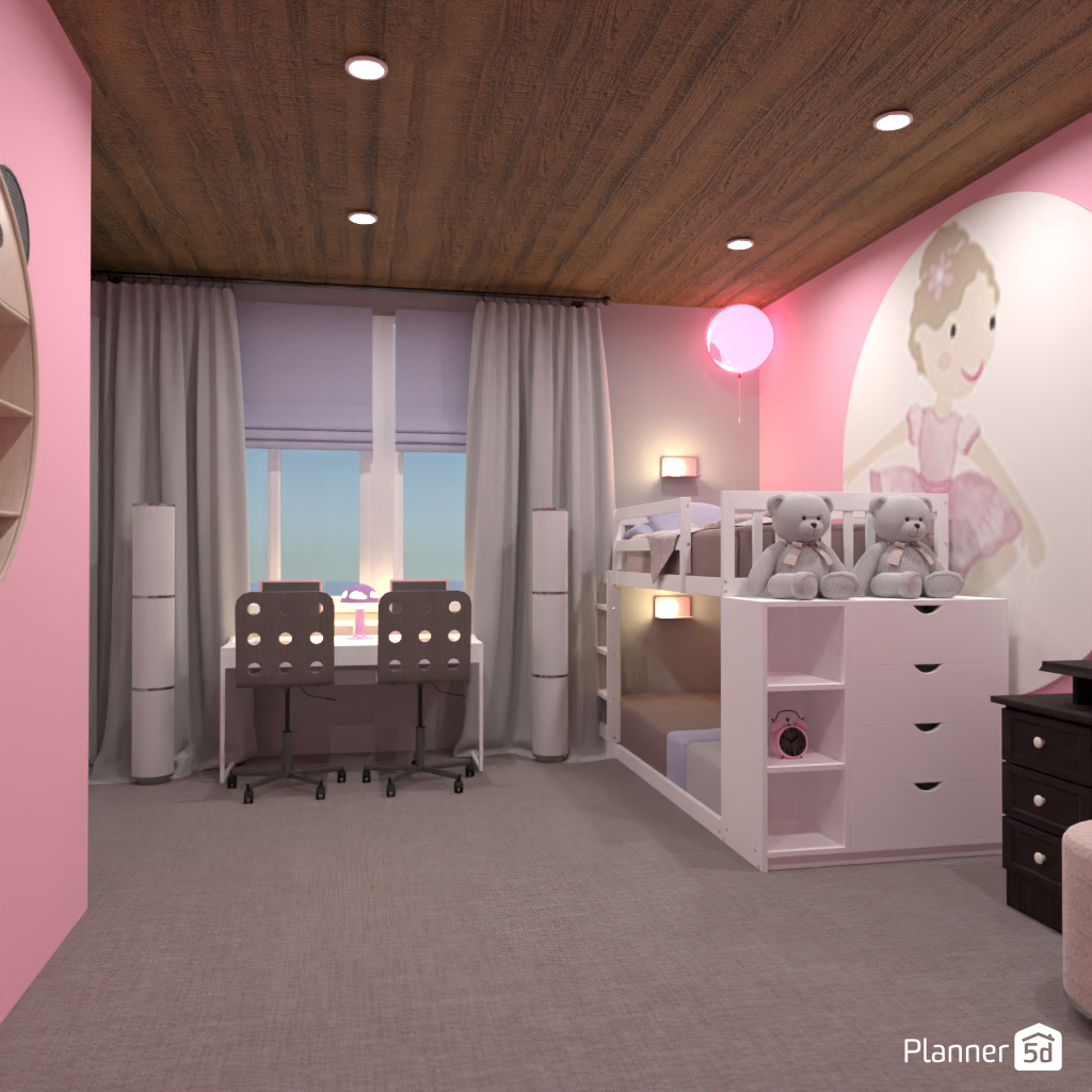 Bedroom for twins #18898244 by Editors Choice