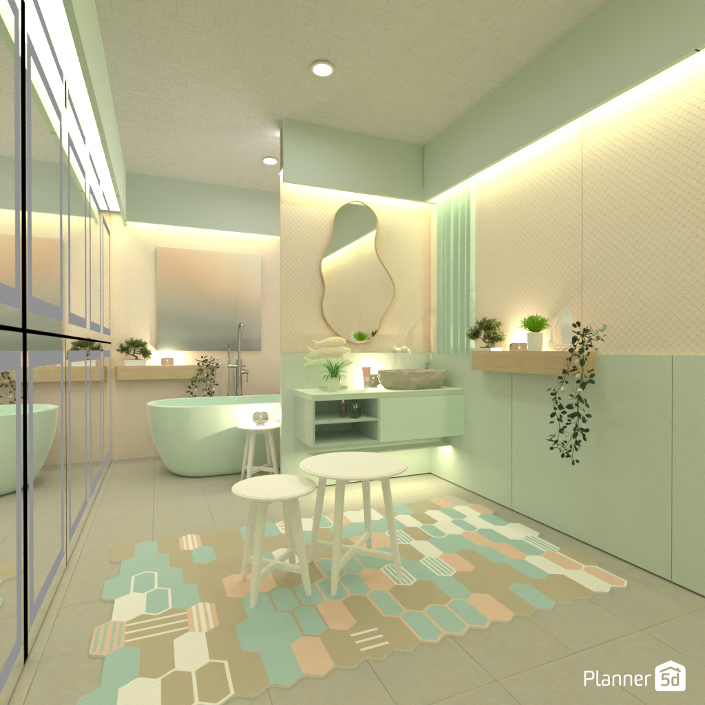Pastel bathroom #20698198 by Editors Choice