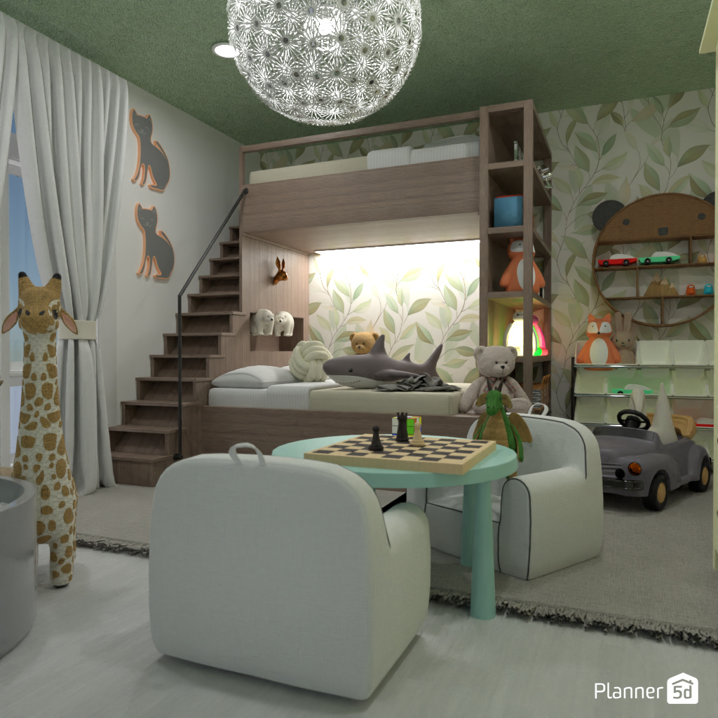 Candy Land Kid's Room #21242766 by Editors Choice