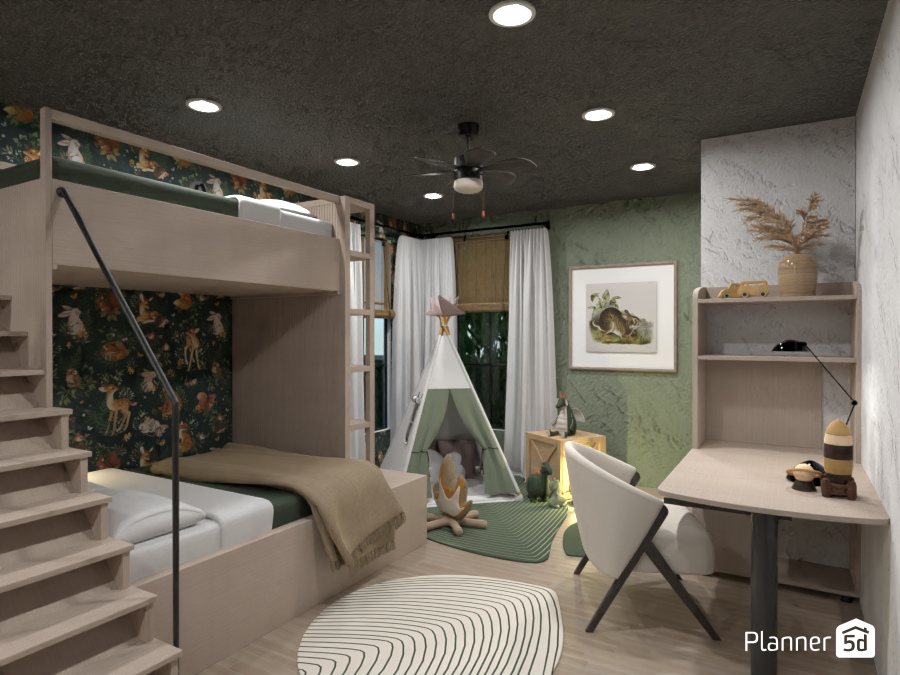 The Kids' Room from the Mediterranean Charm Project #14497927 by Darina Doncheva