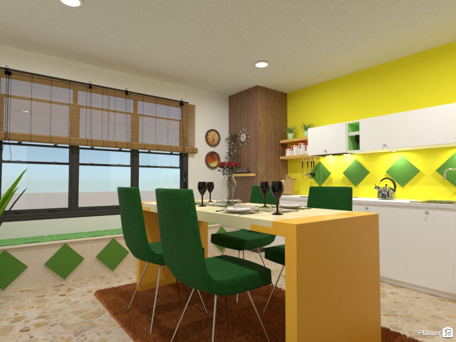 Spring is in the air!: Kitchen #4092383 by Gabes