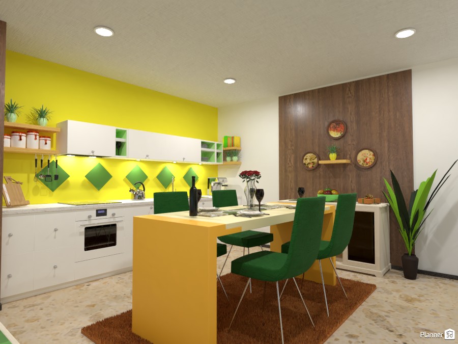 Spring is in the air!: Kitchen #4092390 by Gabes