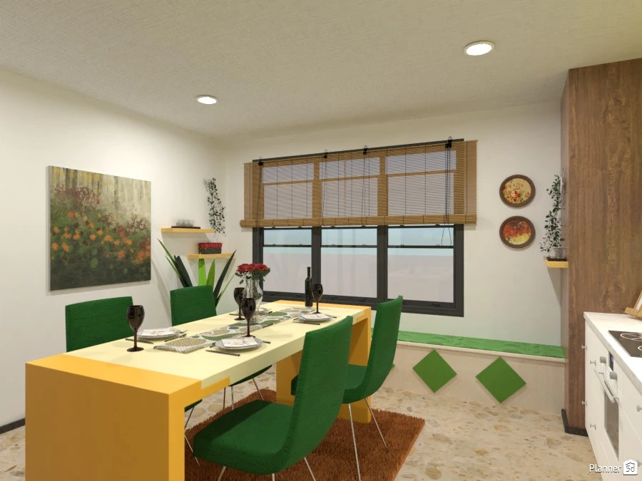 Spring is in the air!: Kitchen #85420 by Gabes