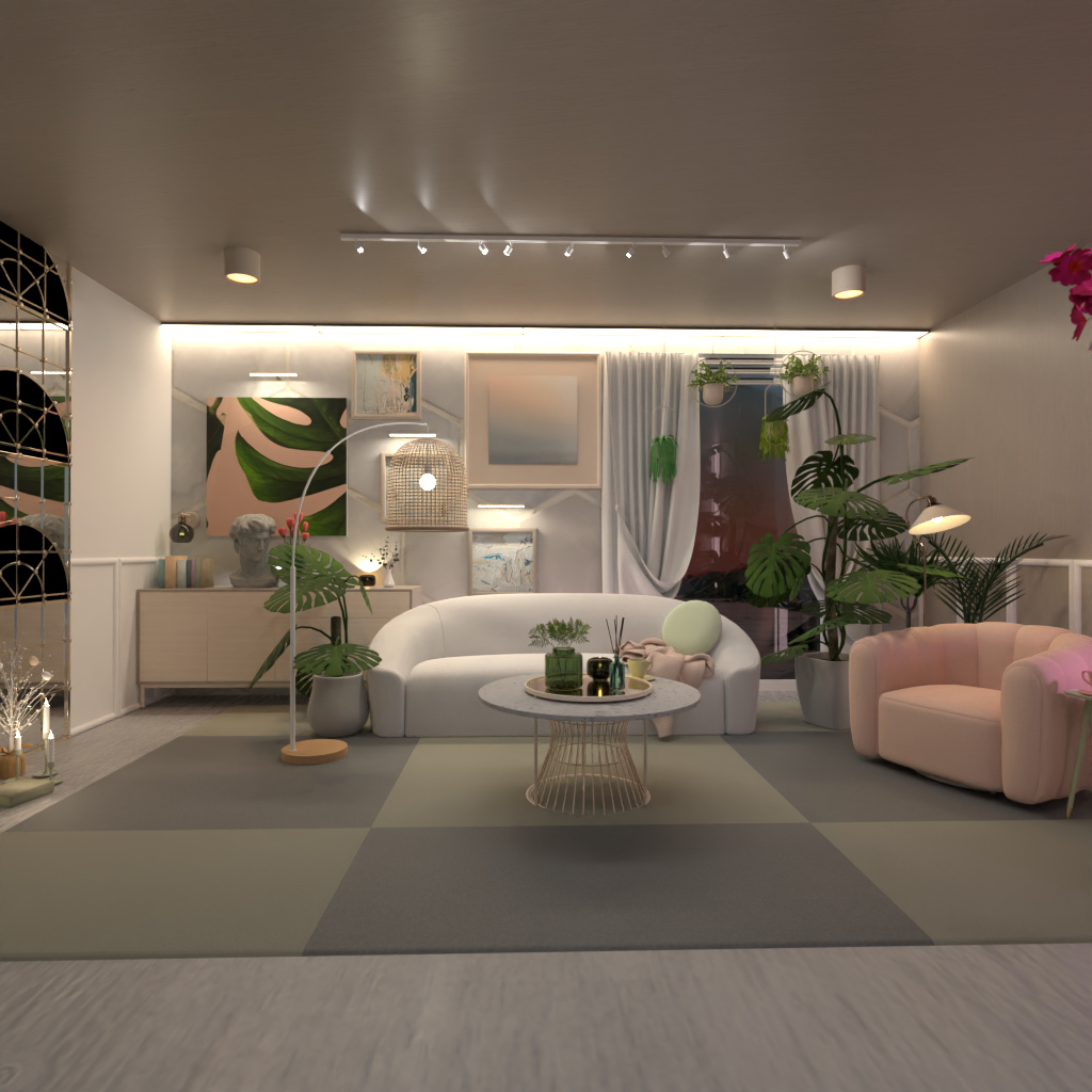 Spring Living Room #12150288 by Editors Choice