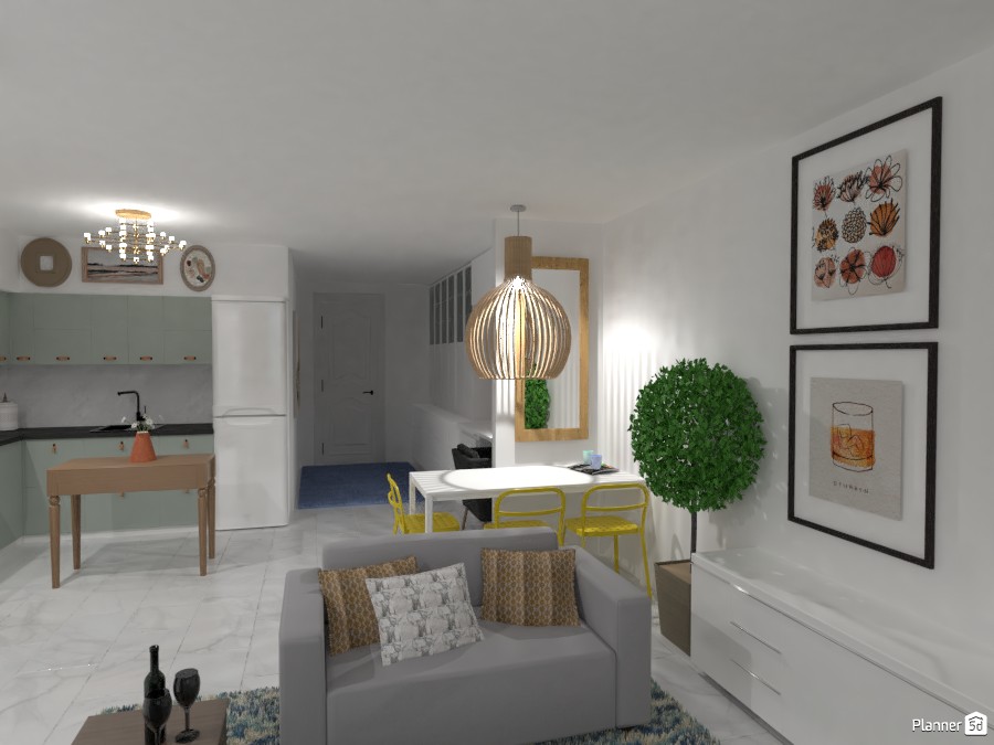 Living Space in Israeli Home #3461113 by Isabel