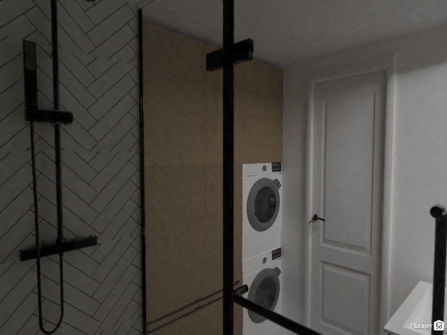 Bathroom and Laundry Space in Israeli Home #3454796 by Isabel