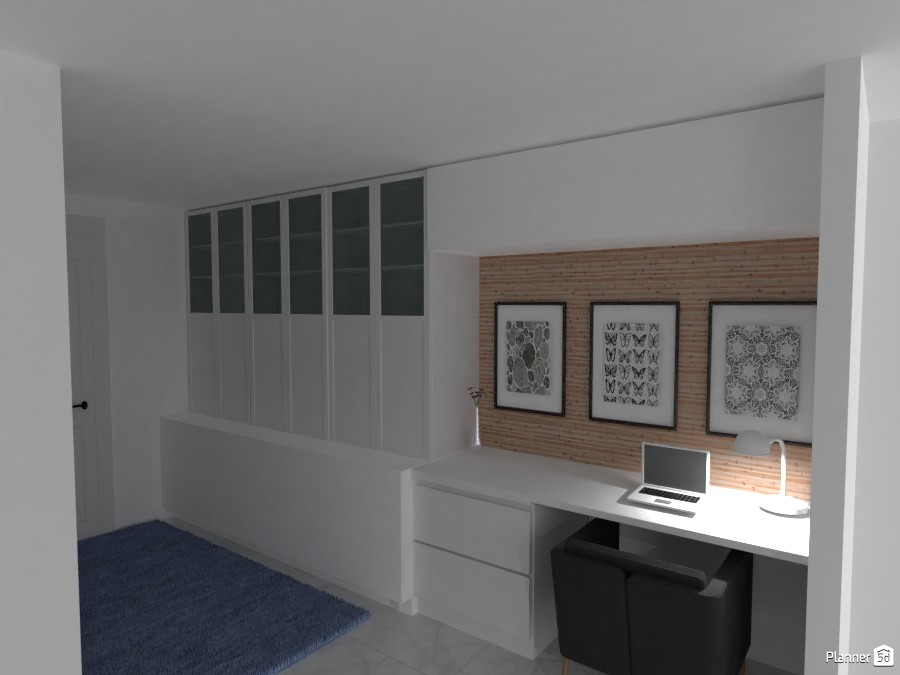 Entryway and Office Space in Israeli Home #3454798 by Isabel