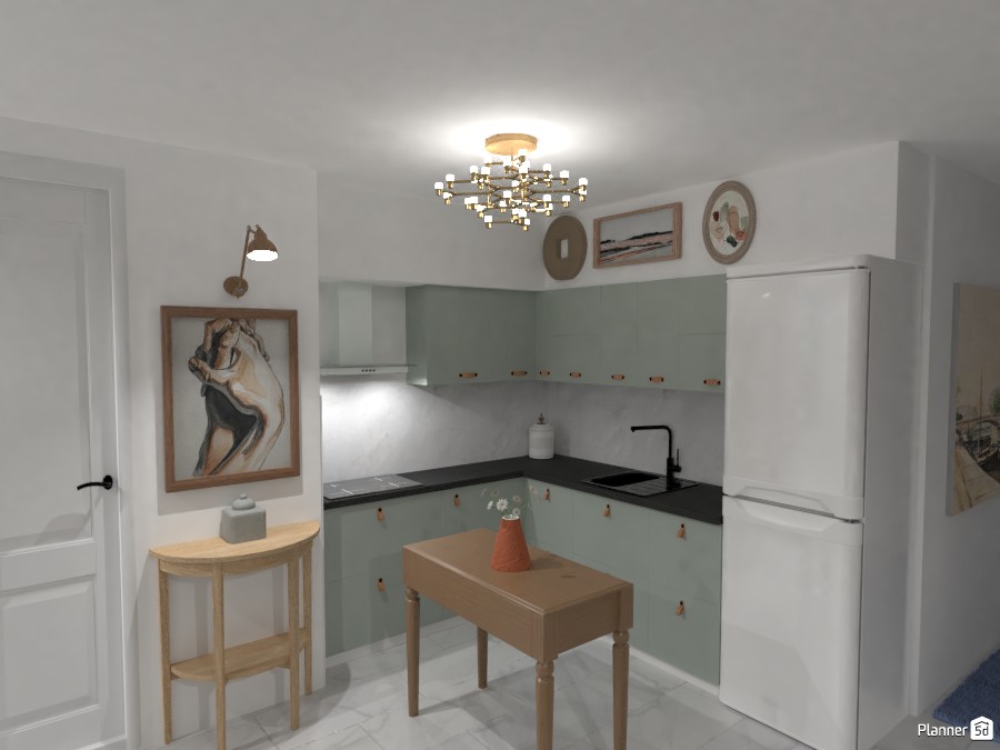 Kitchen in Israeli Home #3461108 by Isabel