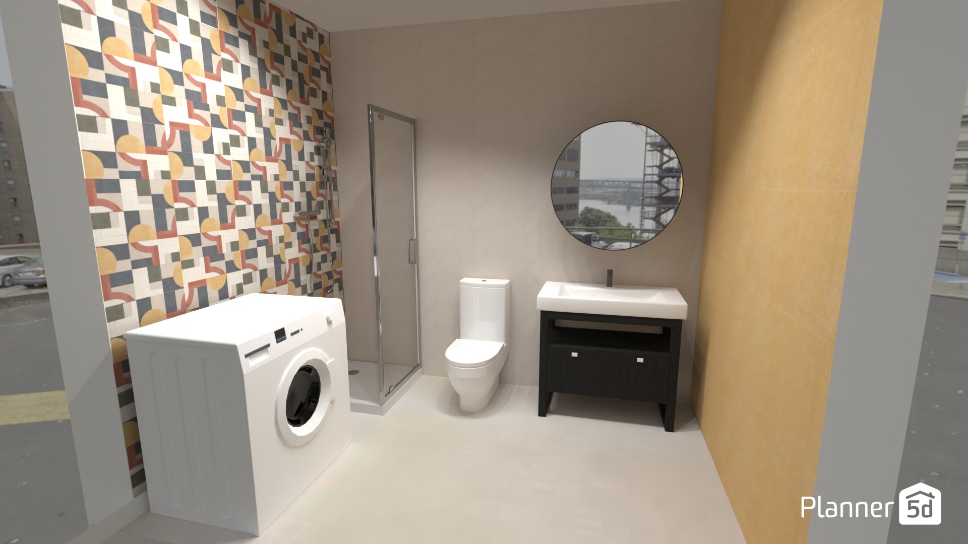 Kupatilo Kandinsky plocice #23385114 by User 157795902