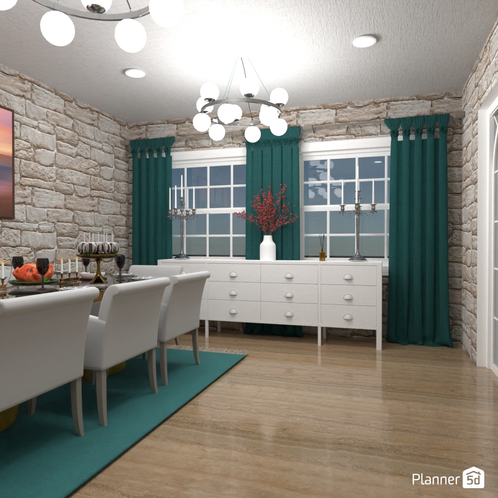 DB: Thanksgiving Day - room shell copy #23422267 by Editors Choice