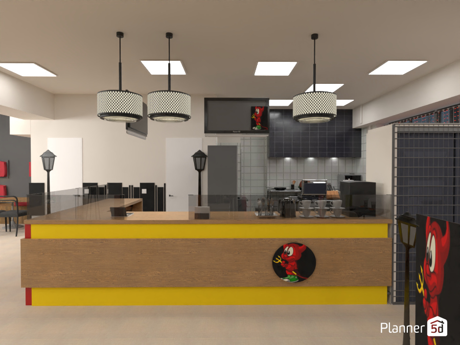 Дизайн кафе #14059075 by Татьяна Максимова