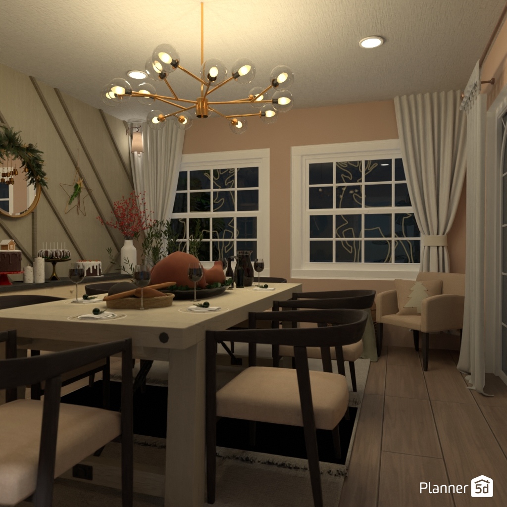 DB: Thanksgiving Day - room shell copy #23458419 by Editors Choice