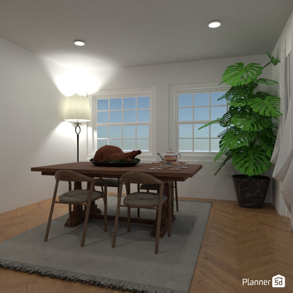 DB: Thanksgiving Day - room shell copy #23491058 by Editors Choice