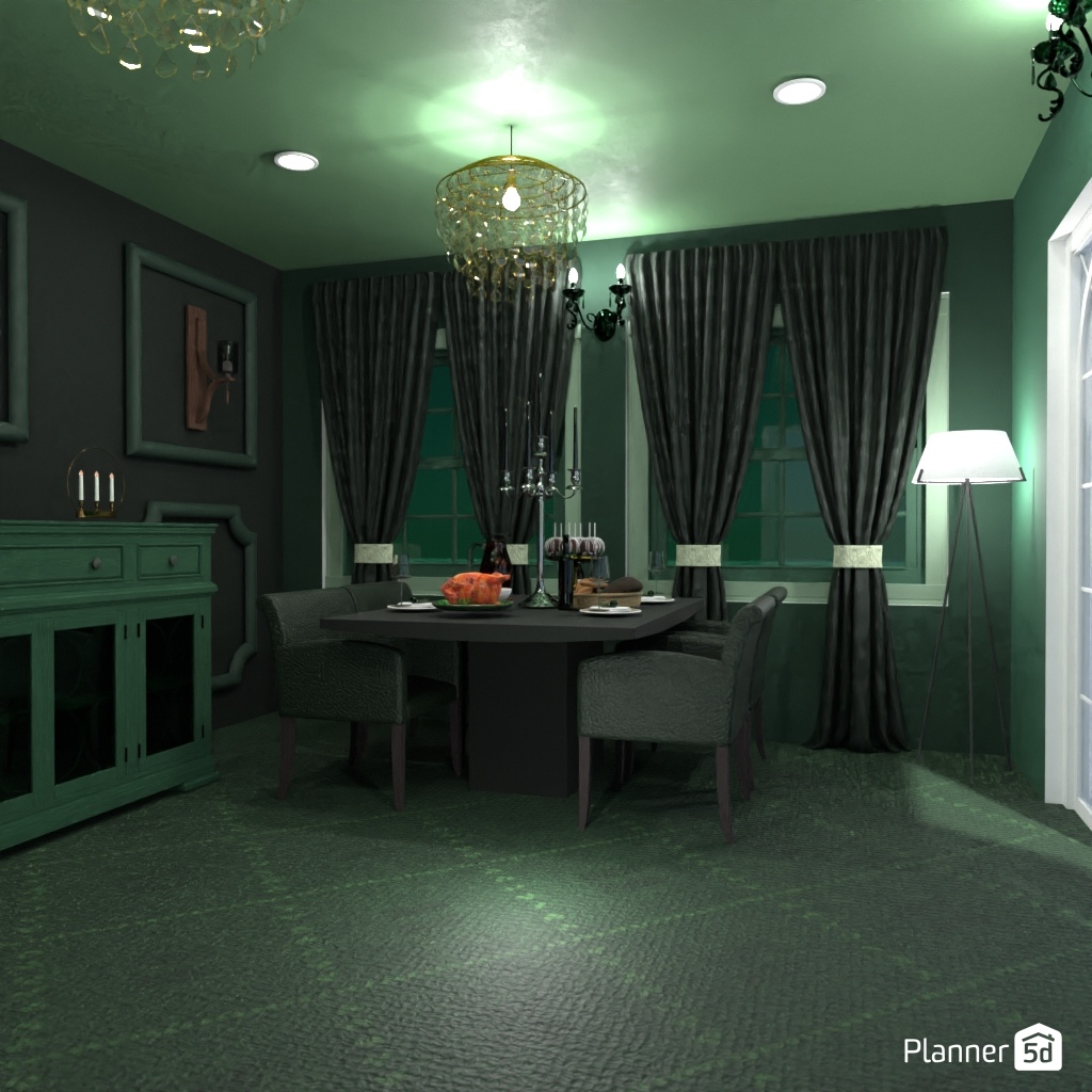 DB: Thanksgiving Day - room shell copy #23415851 by Editors Choice