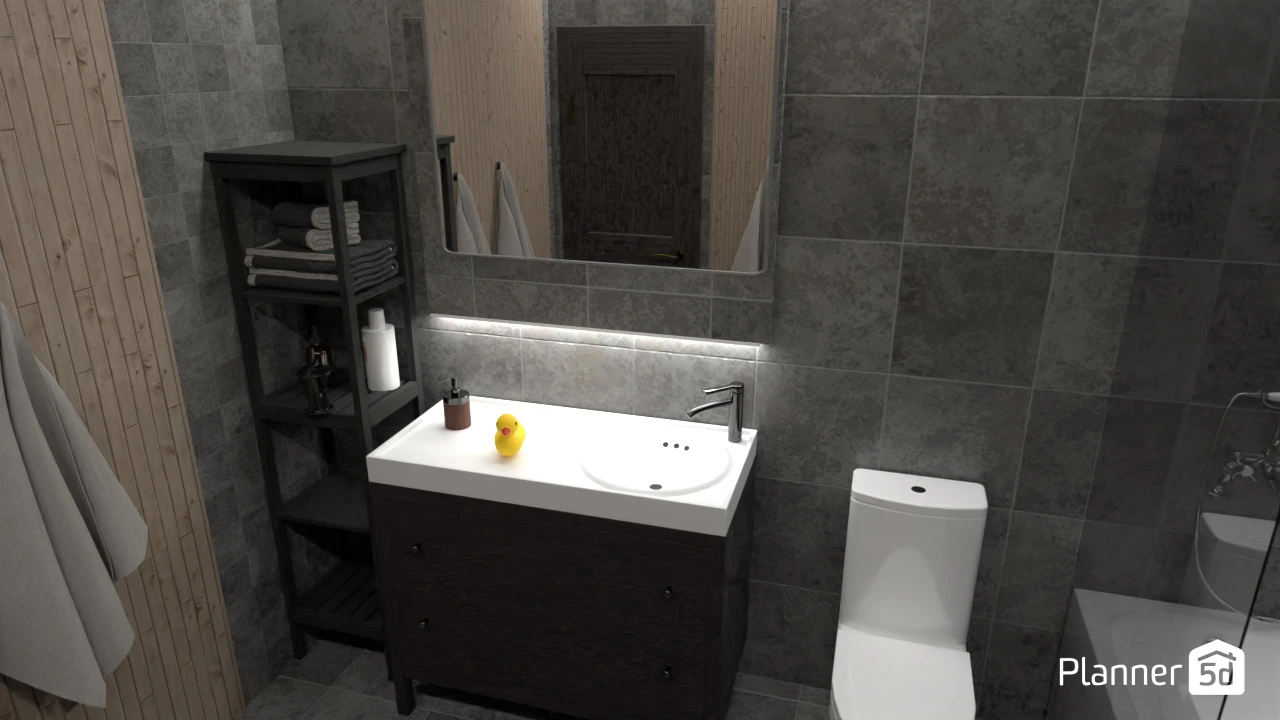 Modern cozy Bathroom #3077072 by Legi Muttaqin
