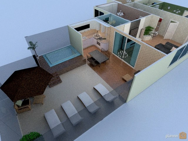 COBERTURA DUPLEX (COM PISCINA) APTO004 #46365 by Lia