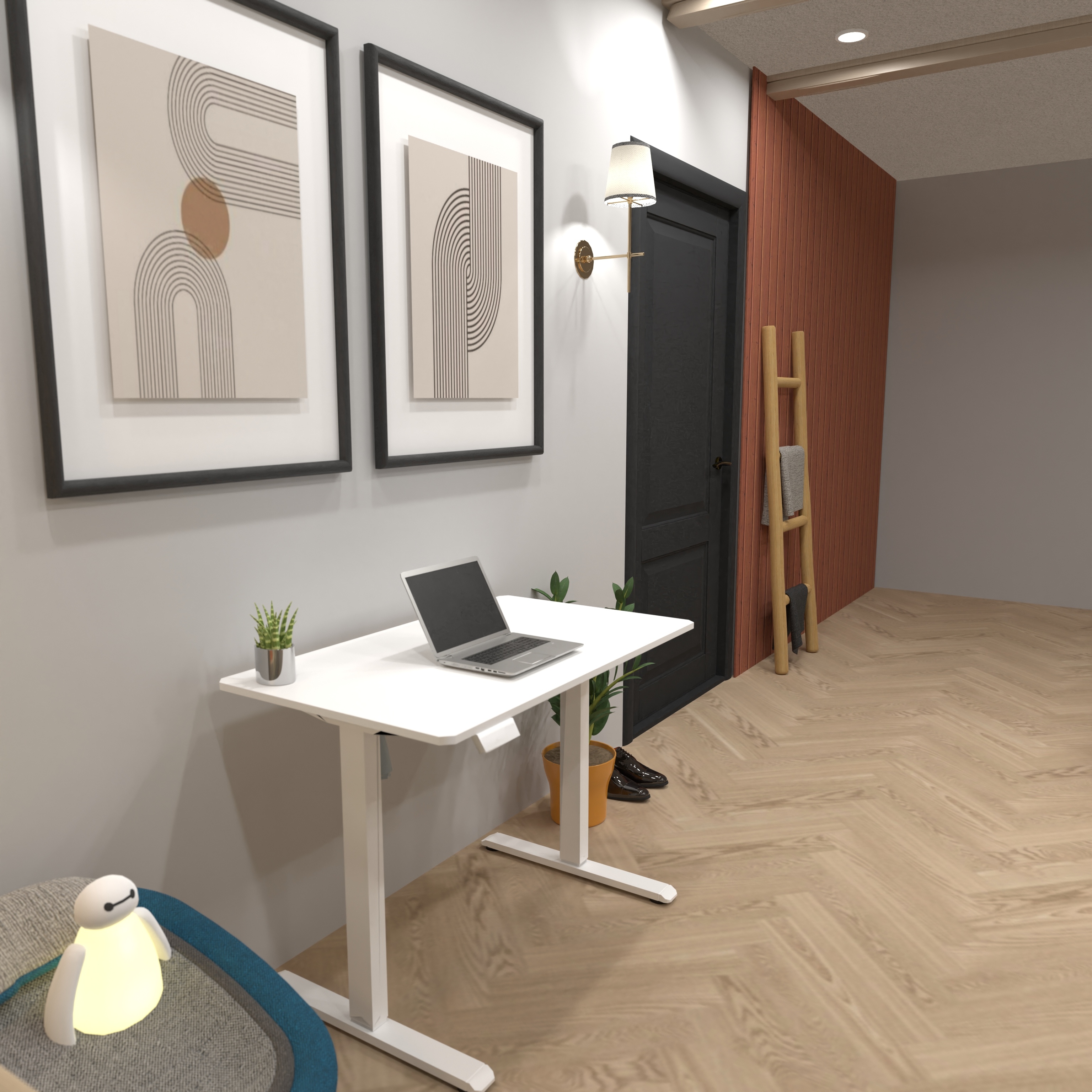 Home Office (w/ baby crib) (MI-8036) #25198132 by Mount-It!