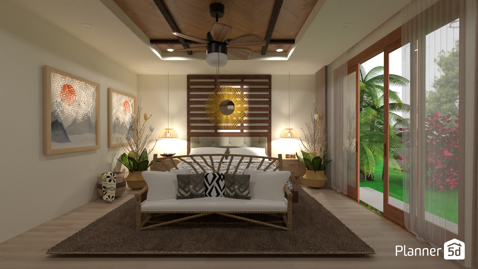 Country bedroom #16623999 by MariaCris