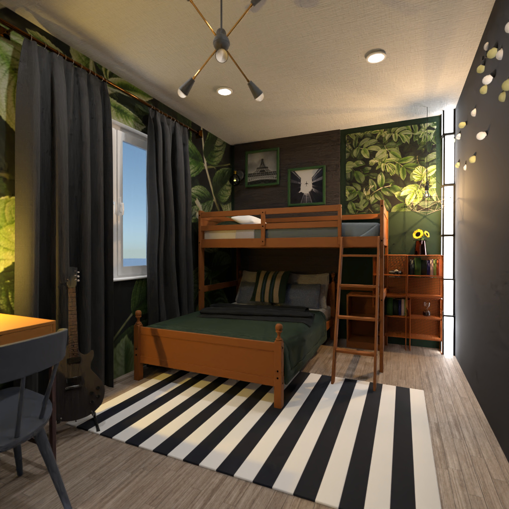 Bunk bed room #3344444 by Editors Choice