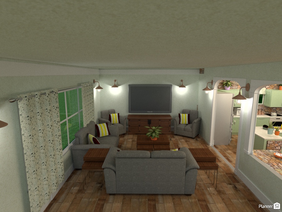 living n dining #1895806 by Joy Suiter