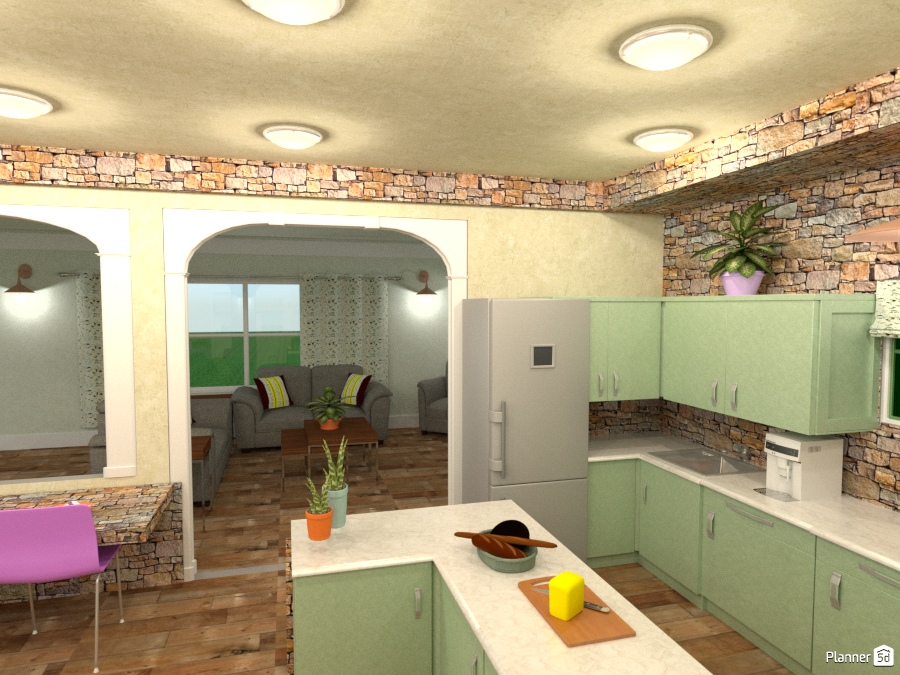 living n dining #1895808 by Joy Suiter