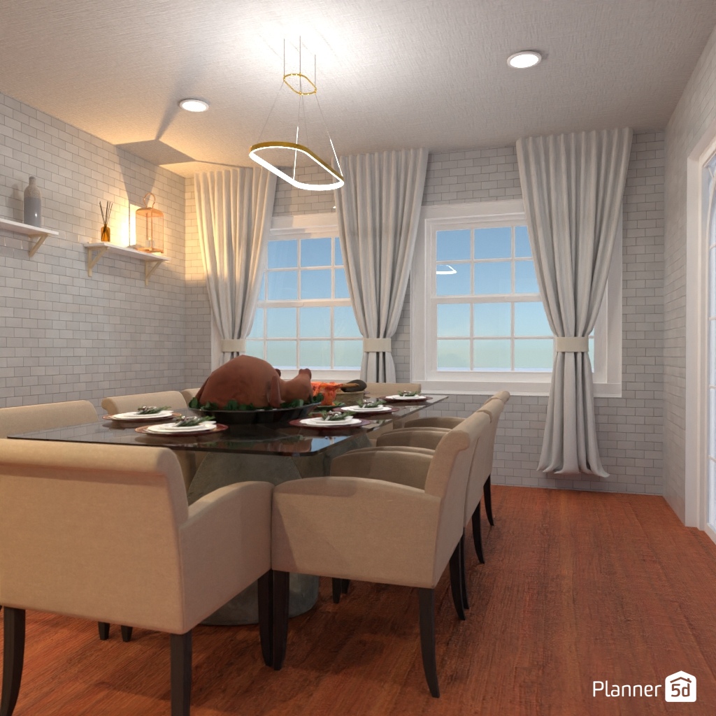 DB: Thanksgiving Day - room shell copy #23419691 by Editors Choice