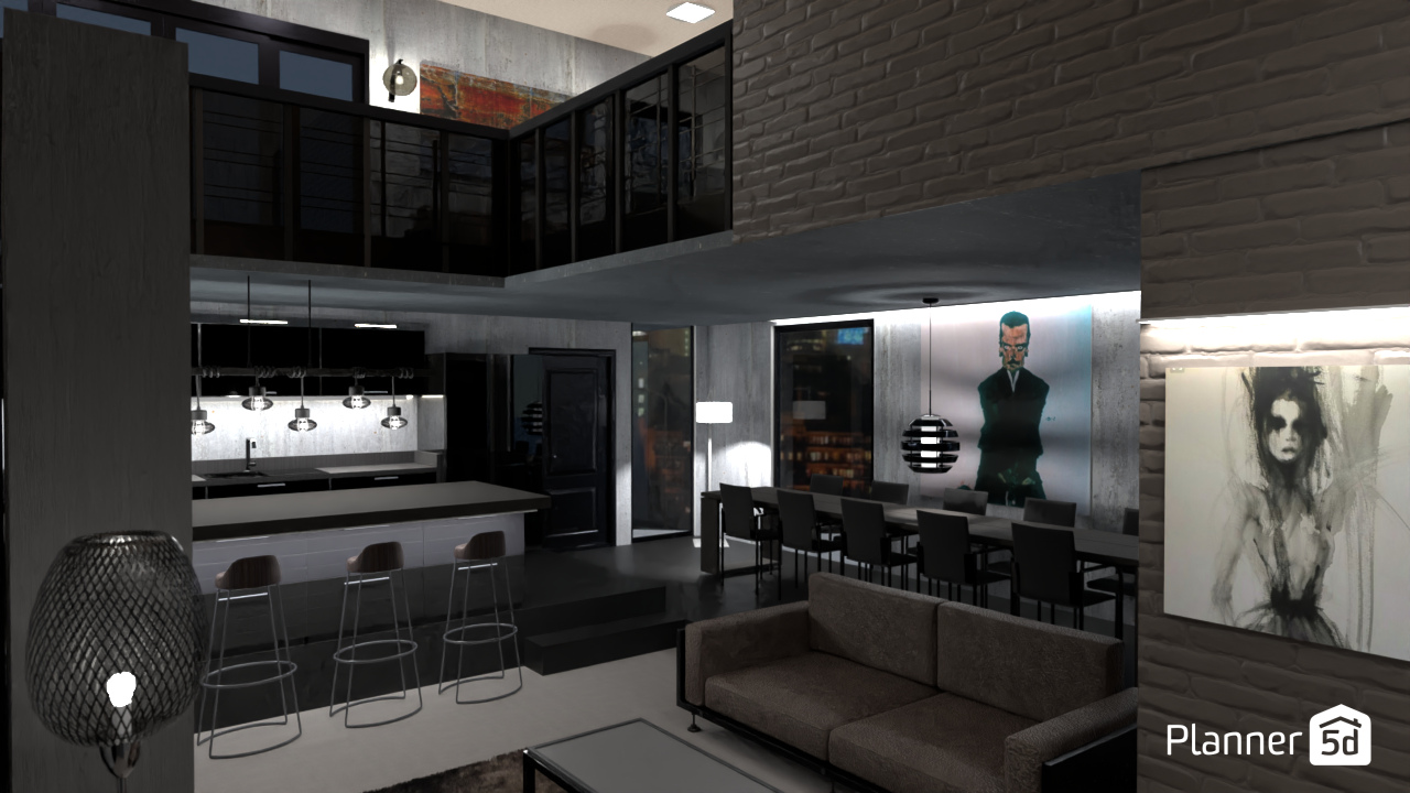 Urban loft #12982987 by Aldona