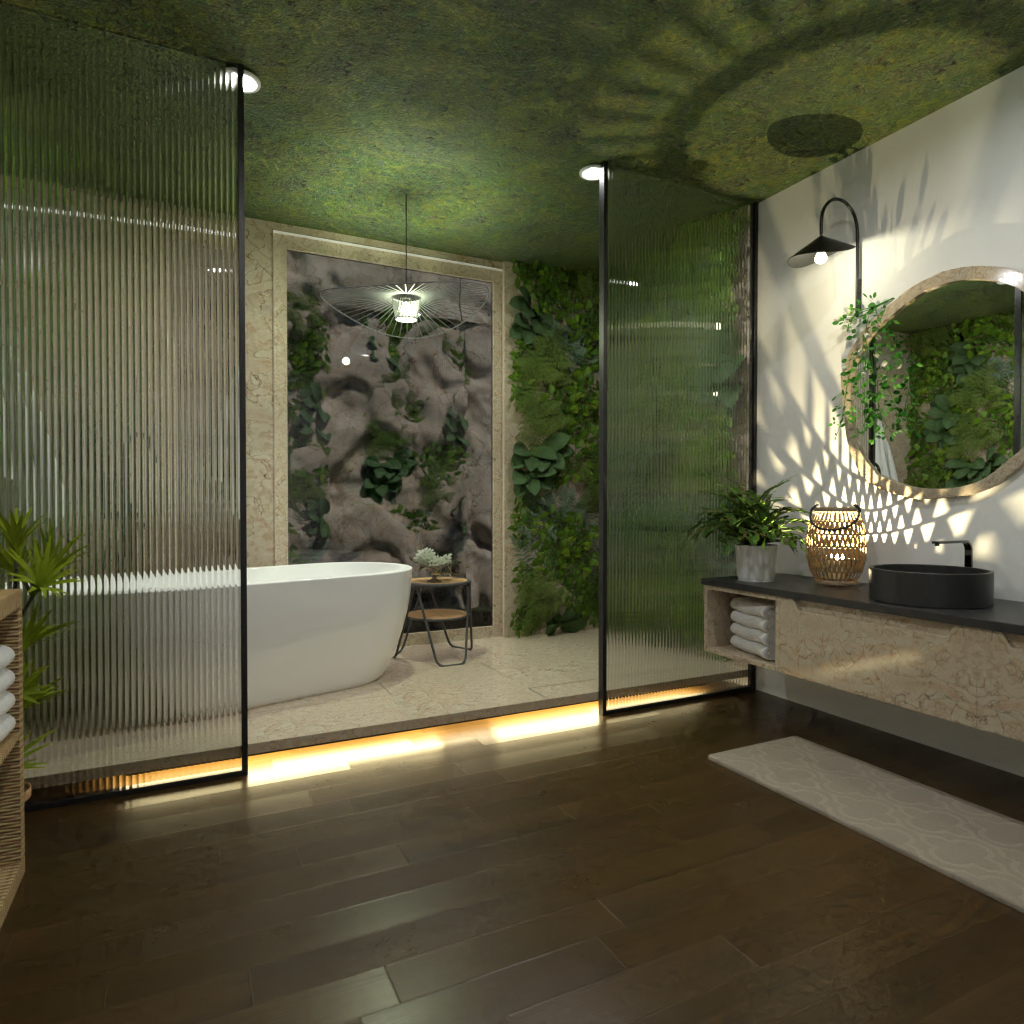 Biophilic Bathroom #13088239 by Editors Choice