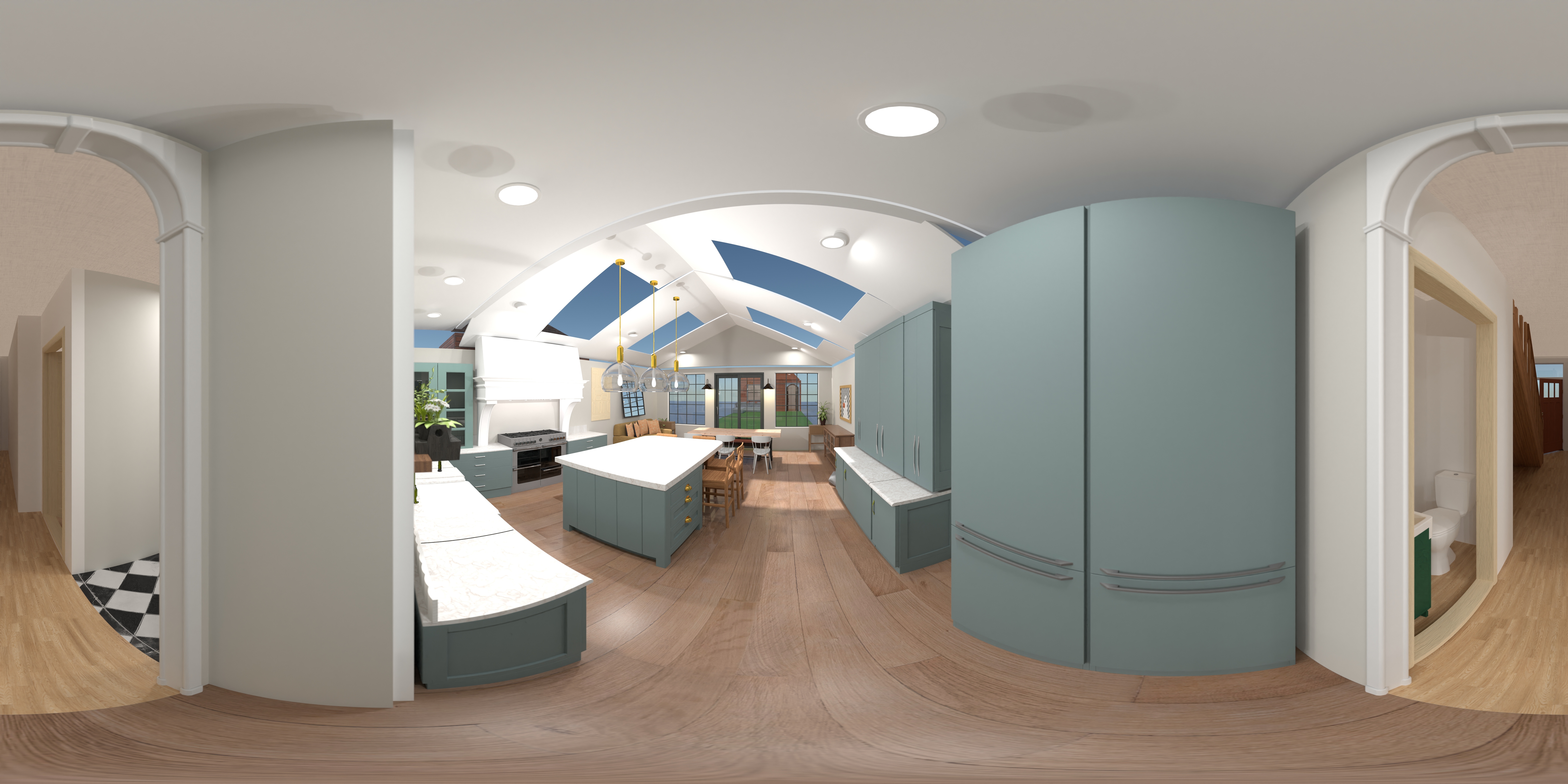 Verona 75, Amonite, studio green glass cupboard copy #24769684 by User 159608402