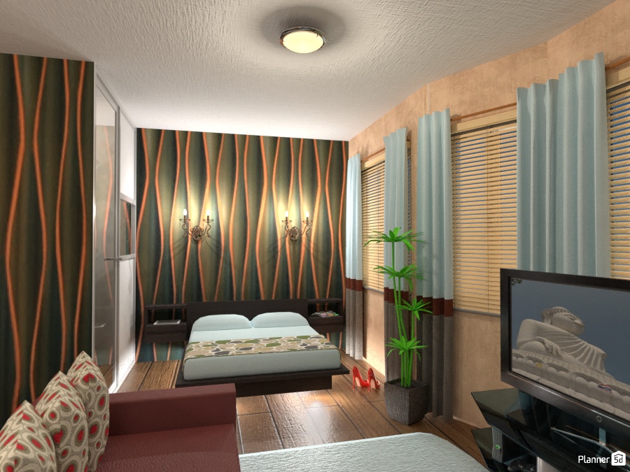 One bedroom apartment #2008423 by Didi